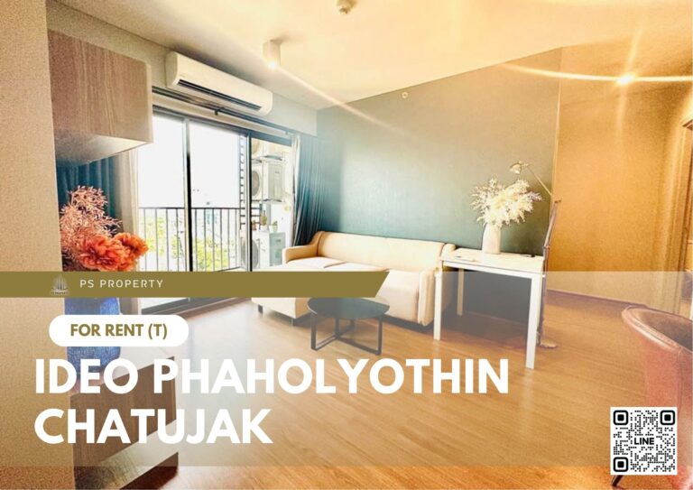 PS99489 – Condo Near BTS Saphan Khwai Station For Rent , Two bedroom unit at IDEO Phaholyothin – Chatujak