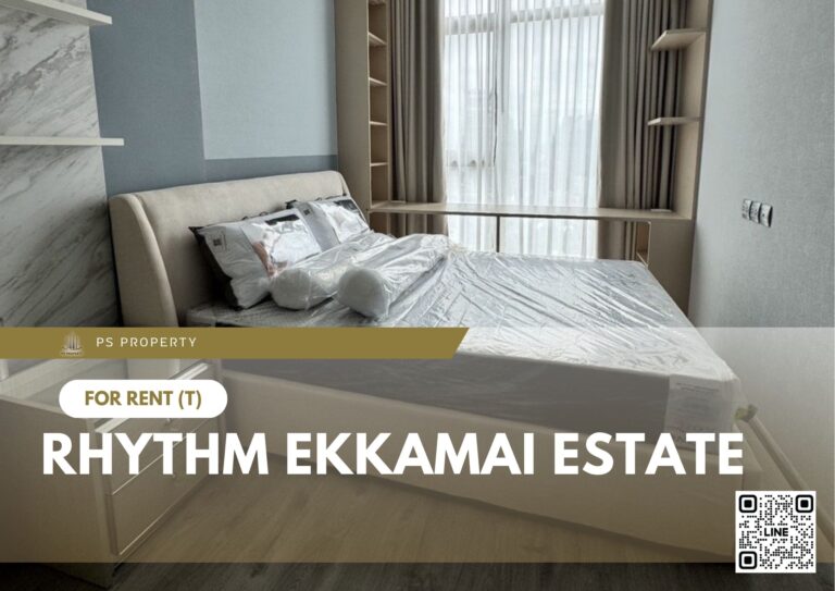 PS99608 – Condo Near BTS Ekkamai Station For Rent , One bedroom unit at Rhythm Ekkamai Estate