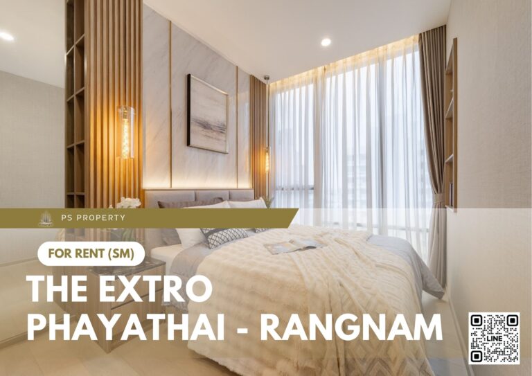 PS99428 – Condo Near BTS Victory Monument Station For Rent , One bedroom unit at THE EXTRO Phayathai – Rangnam