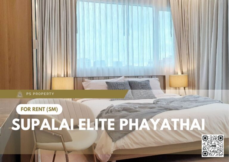 PS99454 – Condo Near BTS Phayathai Station For Rent , Two bedroom unit at Supalai Elite Phayathai