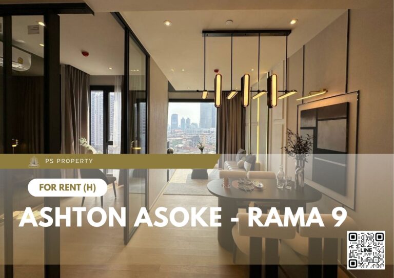 PS99666 – Condo Near MRT Phra Ram 9 Station For Rent , One bedroom unit at Ashton Asoke – Rama 9