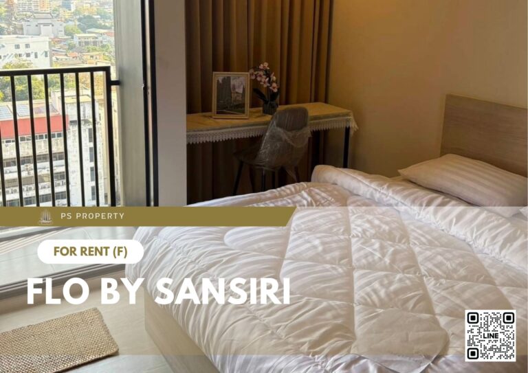 PS99893 – Condo Near BTS Klong San Station For Rent , One bedroom unit at FLO by Sansiri