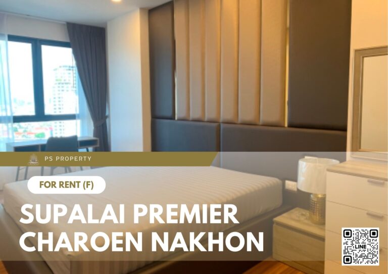 PS99904 – Condo Near BTS Krung Thon Buri Station For Rent , One bedroom unit at Supalai Premier Charoen Nakhon