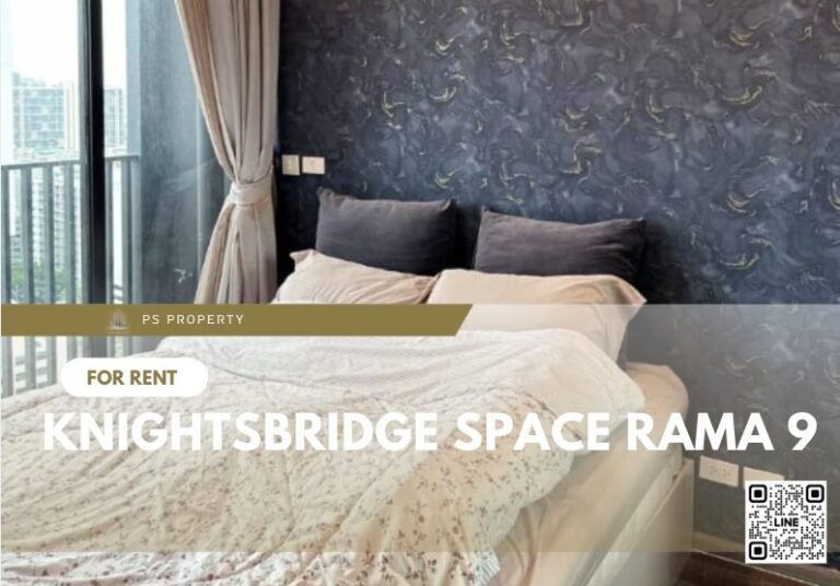 PS62525 – Condo Near MRT Phra Ram 9 Station For Rent , Two bedroom unit at Knightsbridge Space Rama 9