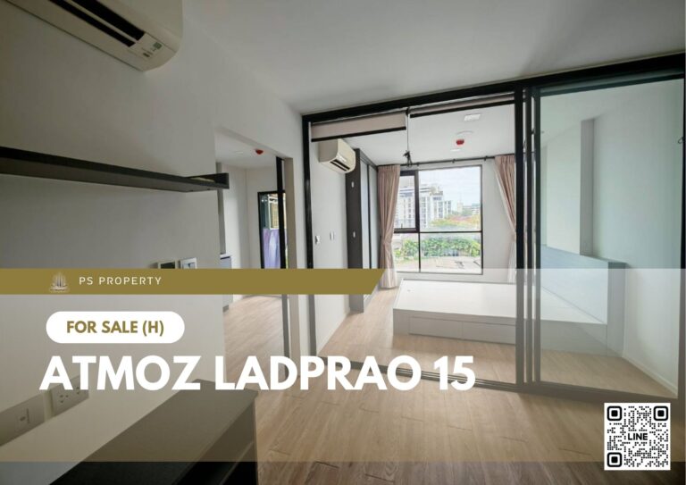 PS101613 – Condo Near MRT Lat Phrao Station For Sale , One bedroom unit at Atmoz Ladprao 15