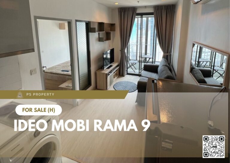 PS101615- Condo Near MRT Phra Ram 9 Station For Sale , One bedroom unit at IDEO Mobi Rama 9