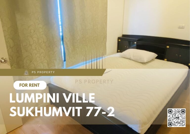 PS29969 – Condo Near BTS On Nut Station For Rent , Two bedroom unit at Lumpini Ville Sukhumvit 77-2