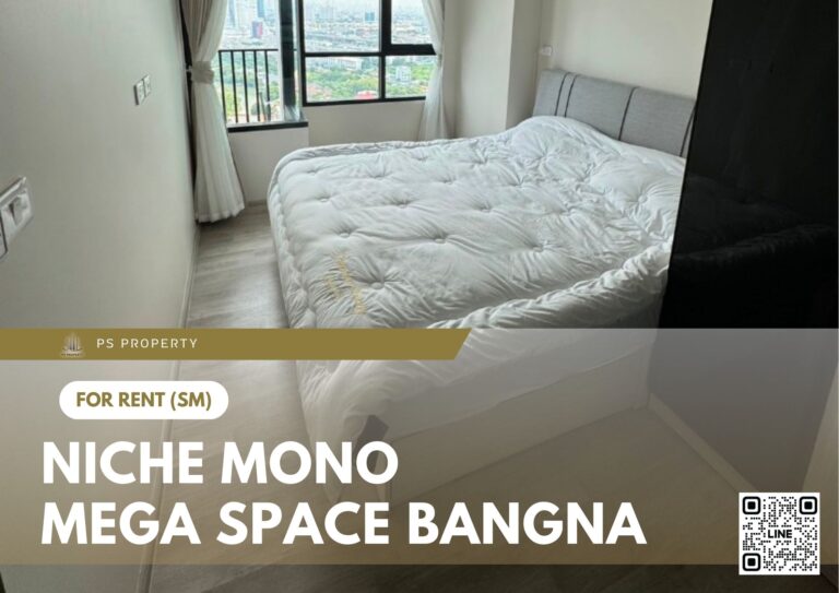 PS101643 – Condo Near BTS Bang Na Station For Rent , One bedroom unit at Niche MONO Mega Space Bangna