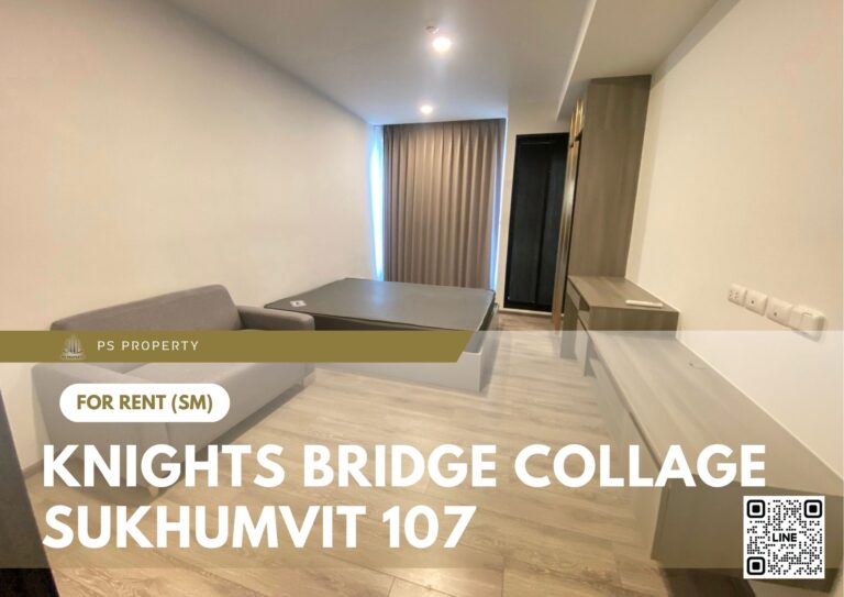 PS68991 – Condo Near BTS Bearing Station For Rent , One bedroom unit at Knights Bridge Collage Sukhumvit 107