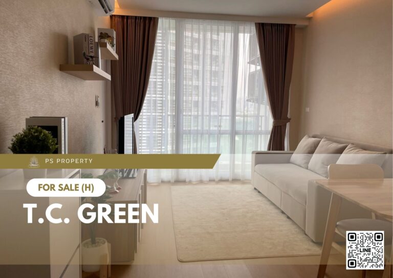 PS101627 – Condo Near MRT Phra Ram 9 Station For Sale , One bedroom unit at T.C. Green