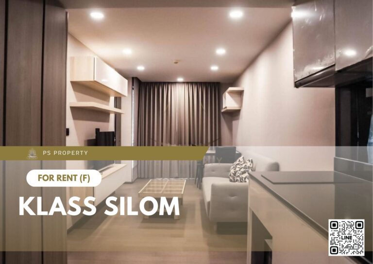 PS7869 – Condo Near BTS Chong Nonsi Station For Rent , One bedroom unit at Klass Silom