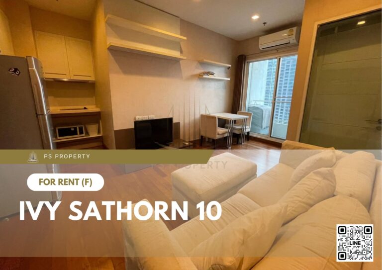 PS32061 – Condo Near BTS Chong Nonsi Station For Rent , One bedroom unit at Ivy Sathorn 10