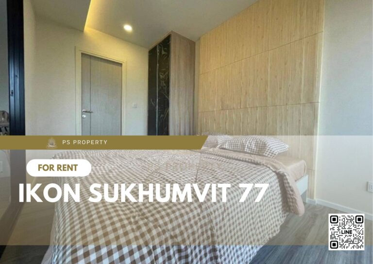 PS43308 – Condo Near BTS On Nut Station For Rent , One bedroom unit at IKON Sukhumvit 77