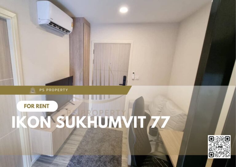 PS23291 – Condo Near BTS On Nut Station For Rent , One bedroom unit at IKON Sukhumvit 77