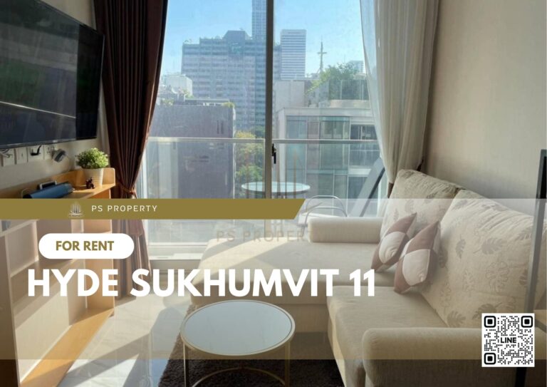 PS9882 – Condo Near BTS Nana Station For Rent , Two bedroom unit at Hyde Sukhumvit 11