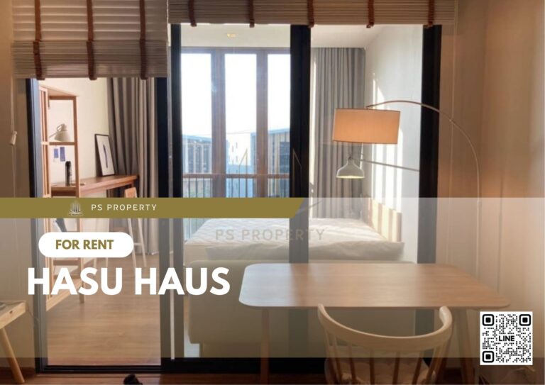 PS12434 – Condo Near BTS On Nut Station For Rent , One bedroom unit at Hasu Haus