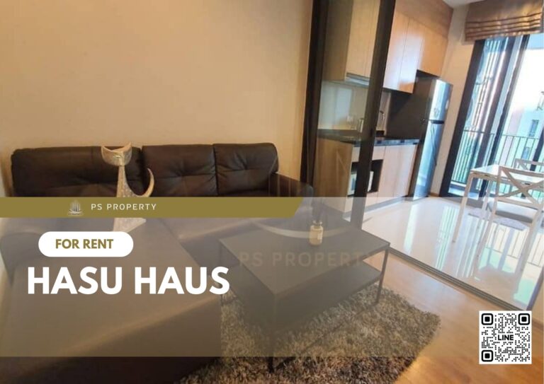 PS12203 – Condo Near BTS On Nut Station For Rent , One bedroom unit at Hasu Haus