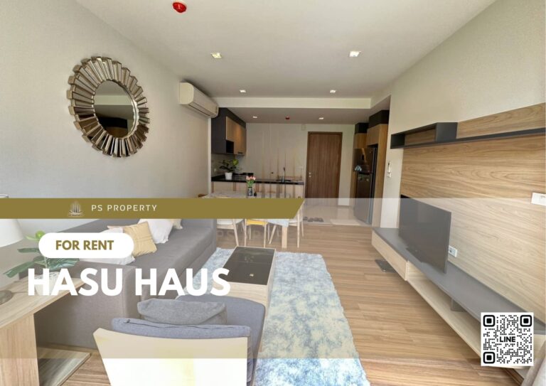 PS44177 – Condo Near BTS On Nut Station For Rent , Two bedroom unit at Hasu Haus