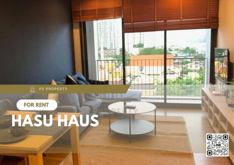 PS35490 – Condo Near BTS On Nut Station For Rent , Two bedroom unit at Hasu Haus