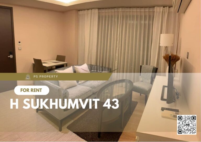 PS27997 – Condo Near BTS Phrom Phong Station For Rent , One bedroom unit at H Sukhumvit 43