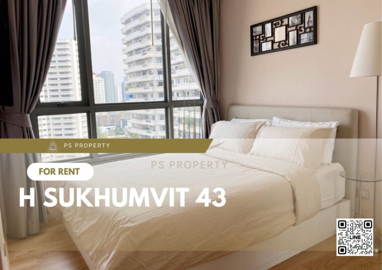 PS29126 – Condo Near BTS Phrom Phong Station For Rent , One bedroom unit at H Sukhumvit 43