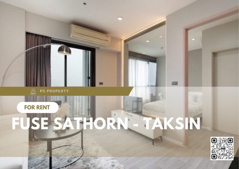 PS88150 – Condo Near BTS Wongwian Yai Station For Rent , One bedroom unit at Fuse Sathorn – Taksin
