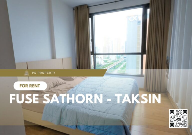 PS82200 – Condo Near BTS Wongwian Yai Station For Rent , One bedroom unit at Fuse Sathorn – Taksin