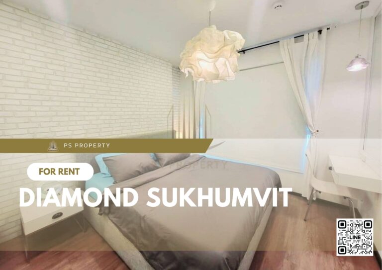 PS33294 – Condo Near BTS On Nut Station For Rent , One bedroom unit at Diamond Sukhumvit