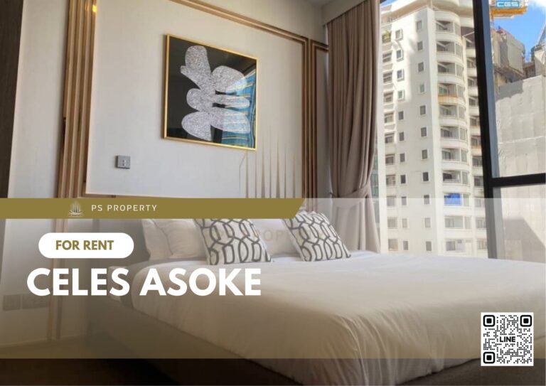 PS13114 – Condo Near MRT Phetchaburi Station For Rent , One bedroom unit at CELES Asoke
