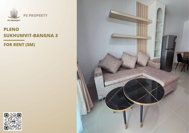 PS102857 – House Near BTS Bang na Station For Rent , at Pleno Sukhumvit-Bangna 3