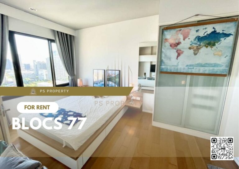 PS28877 – Condo Near BTS On Nut Station For Rent , One bedroom unit at Blocs 77