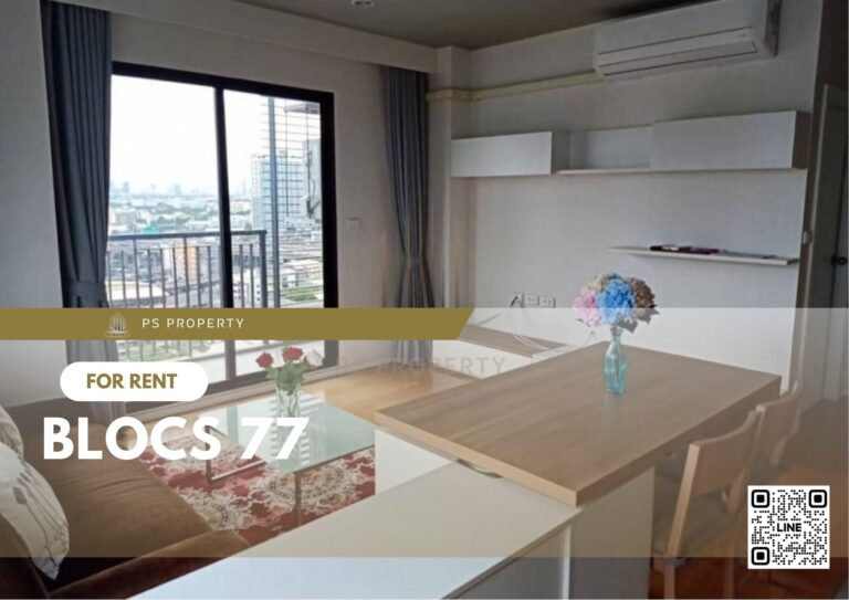 PS20472 – Condo Near BTS On Nut Station For Rent , One bedroom unit at Blocs 77