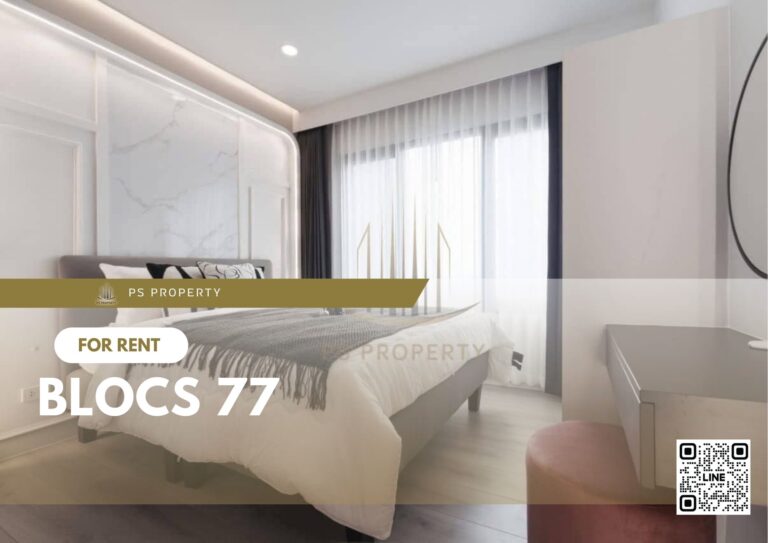 PS44379 – Condo Near BTS On Nut Station For Rent , One bedroom unit at Blocs 77