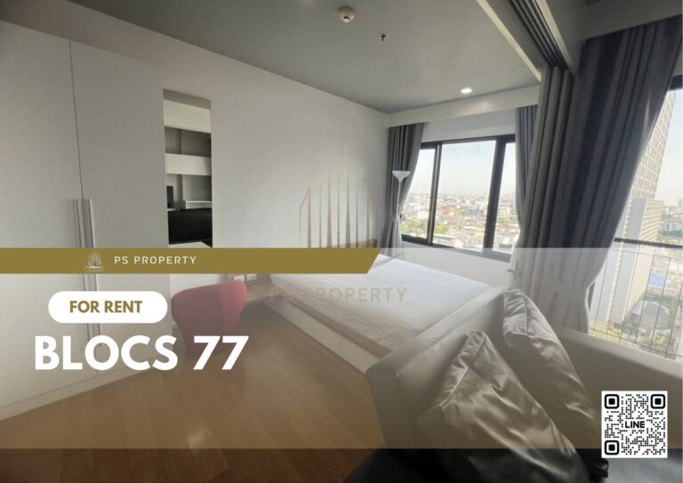 PS44273 – Condo Near BTS On Nut Station For Rent , One bedroom unit at Blocs 77