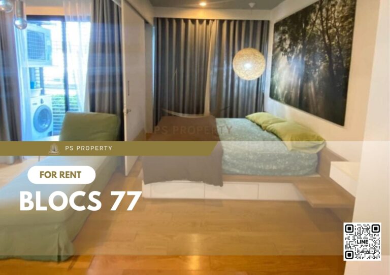 PS29511 – Condo Near BTS On Nut Station For Rent , One bedroom unit at Blocs 77