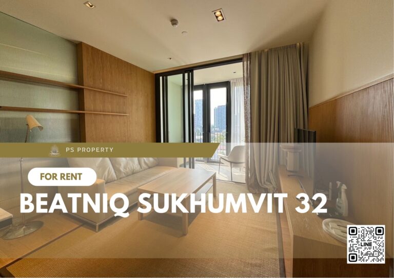 PS98205 – Condo Near BTS Thong Lo Station For Rent , One bedroom unit at Beatniq Sukhumvit 32