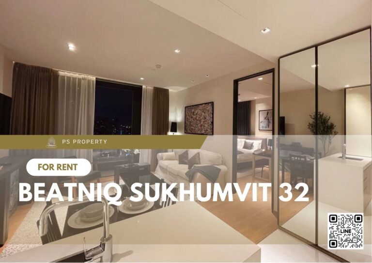 PS98112 – Condo Near BTS Thong Lo Station For Rent , One bedroom unit at Beatniq Sukhumvit 32