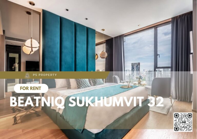 PS97505 – Condo Near BTS Thong Lo Station For Rent , Two bedroom unit at Beatniq Sukhumvit 32