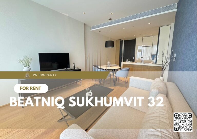 PS39989 – Condo Near BTS Thong Lo Station For Rent , Two bedroom unit at Beatniq Sukhumvit 32