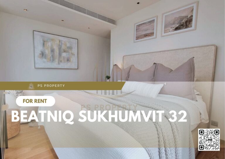 PS36977 – Condo Near BTS Thong Lo Station For Rent , Two bedroom unit at Beatniq Sukhumvit 32