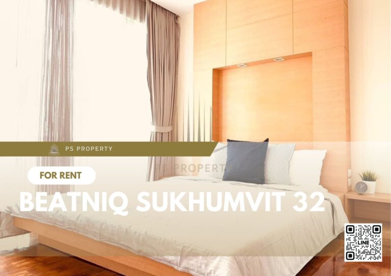 PS18105 – Condo Near BTS Thong Lo Station For Rent , One bedroom unit at Beatniq Sukhumvit 32
