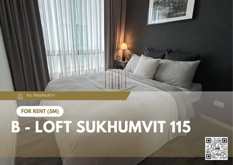 PS33245 – Condo Near BTS Pu Chao Station For Rent , One bedroom unit at B – Loft Sukhumvit 115