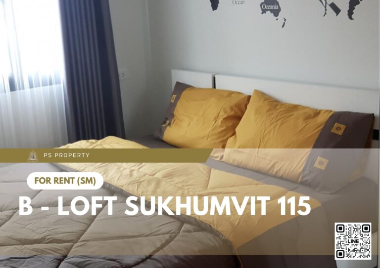 PS78010 – Condo Near BTS Pu Chao Station For Rent , One bedroom unit at B – Loft Sukhumvit 115