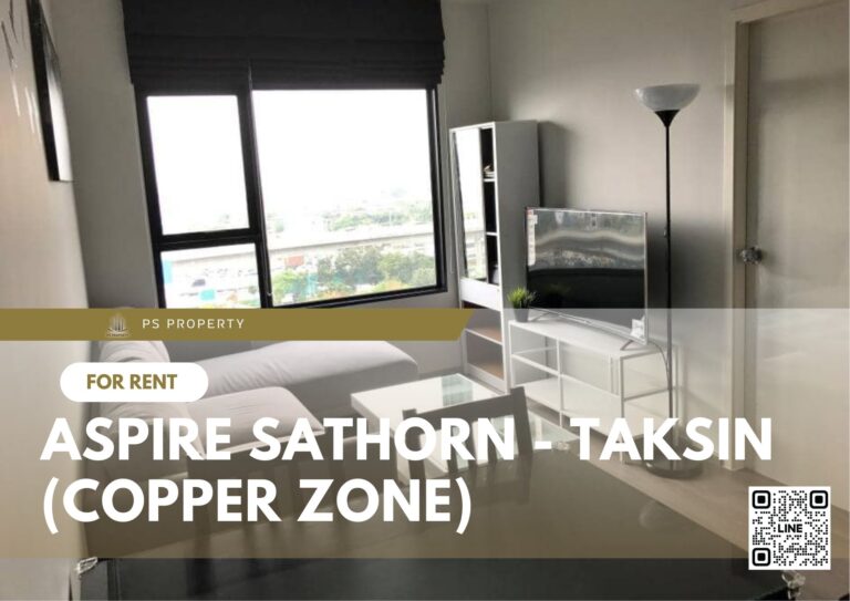 PS67545 – Condo Near BTS Wutthakat Station For Rent , Two bedroom unit at Aspire Sathorn – Taksin (Copper Zone)