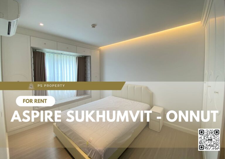 PS62167 – Condo Near BTS On Nut Station For Rent , Two bedroom unit at Aspire Sukhumvit – Onnut