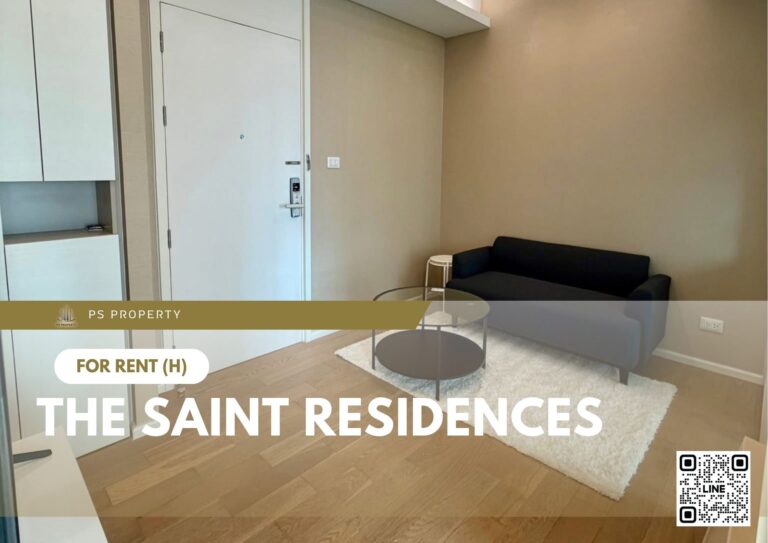 PS102923 – Condo Near MRT PhahonYothin Station For Rent , One bedroom unit at The Saint Residences