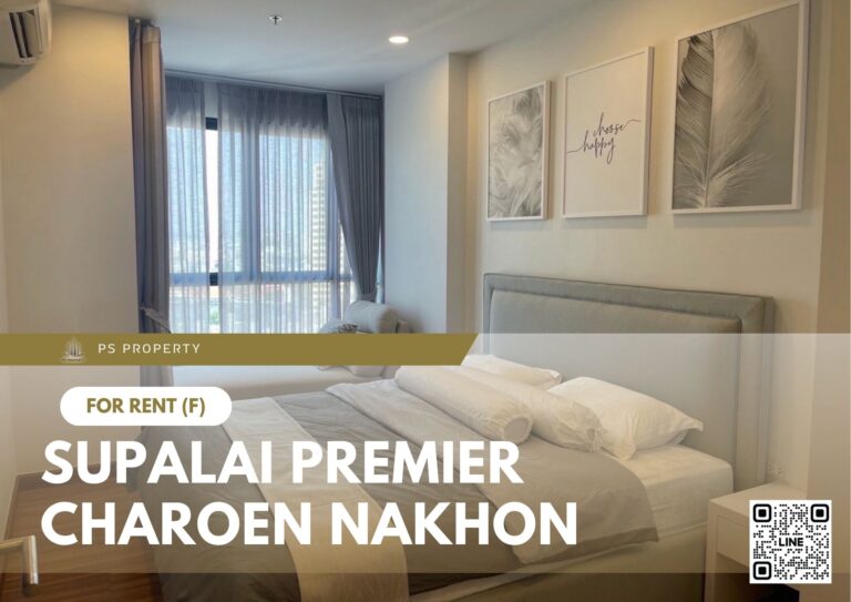 PS102969 – Condo Near BTS Krung Thon Buri Station For Rent , One bedroom unit at Supalai Premier Charoen Nakhon