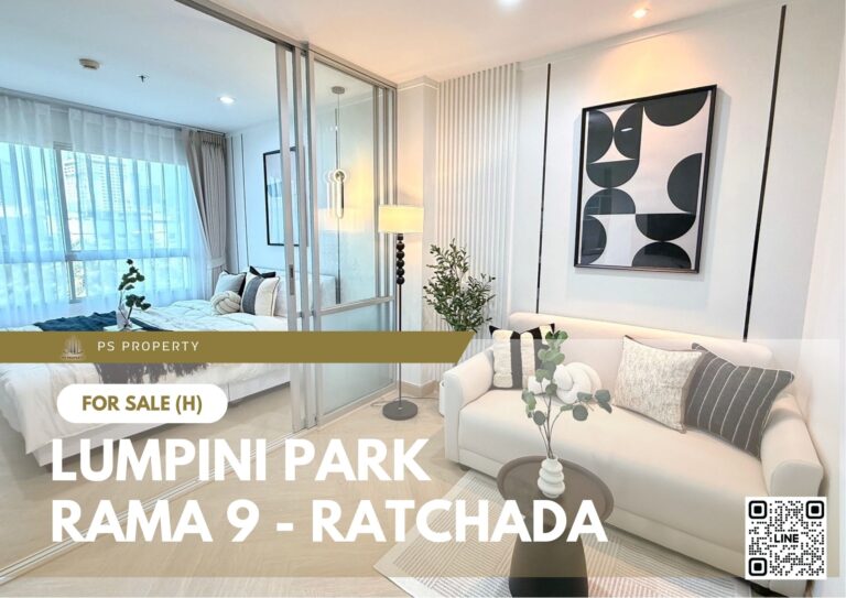 PS103047 – Condo Near MRT Phra Ram 9 Station For Sale , One bedroom unit at Lumpini Park Rama 9 – Ratchada