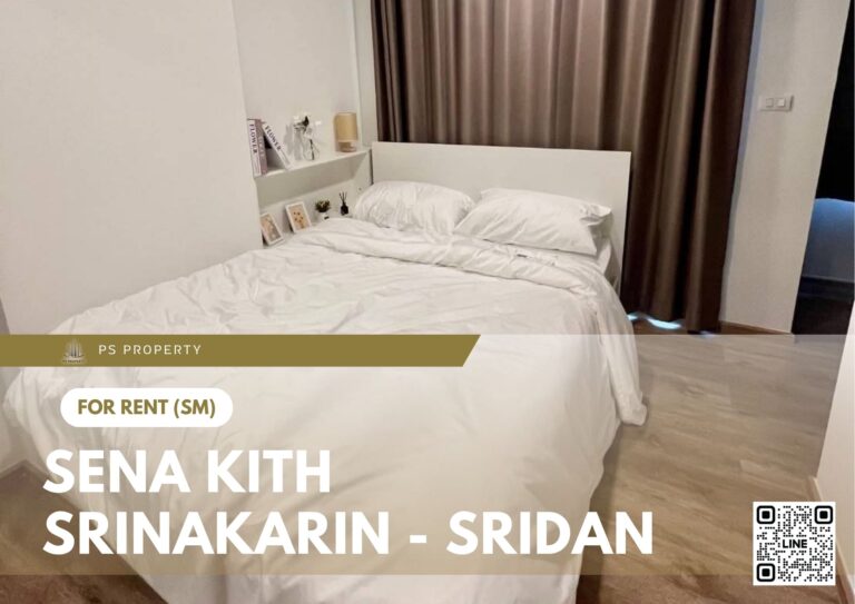 PS101513 – Condo Near MRT Si Dan Station For Rent , One bedroom unit at Sena Kith Srinakarin – Sridan