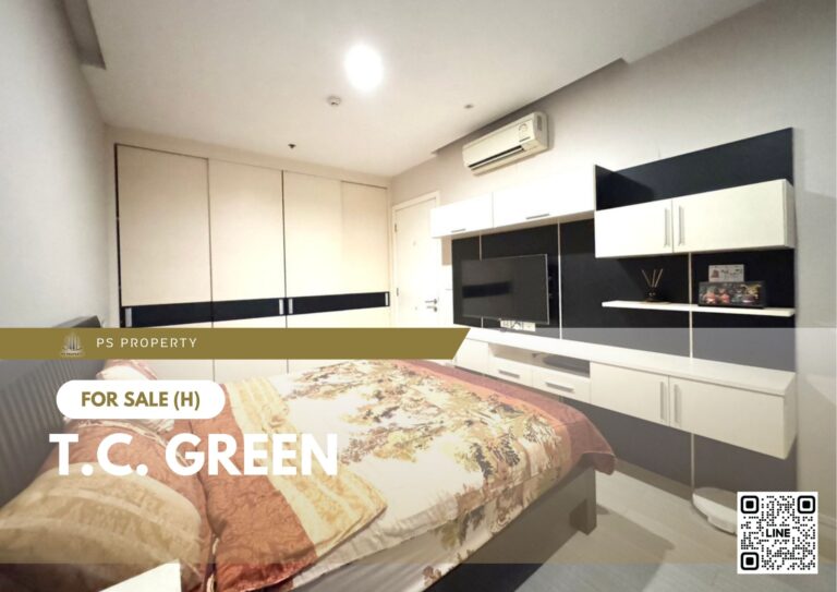 PS101666 – Condo Near MRT Phra Ram 9 Station For Sale , One bedroom unit at T.C. Green